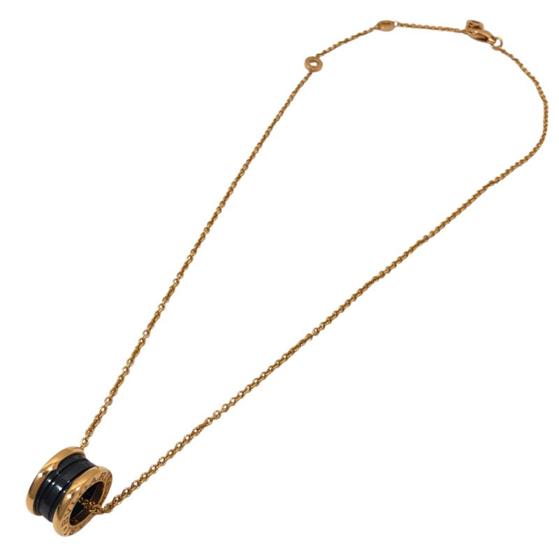 ブルガリ BVLGARI ビーゼロワン ネックレス 750PG/ブラックセラミック ジュエリー