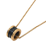 ブルガリ BVLGARI ビーゼロワン ネックレス 750PG/ブラックセラミック ジュエリー