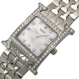 エルメス HERMES Hウォッチ HH1.230 ホワイトシェル SS レディース 腕時計