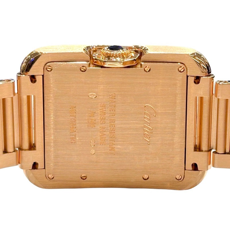 カルティエ Cartier タンク　アングレーズ　LM W5310003 K18ピンクゴールド レディース 腕時計