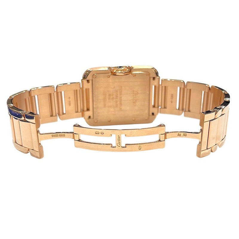 カルティエ Cartier タンク　アングレーズ　LM W5310003 K18ピンクゴールド レディース 腕時計