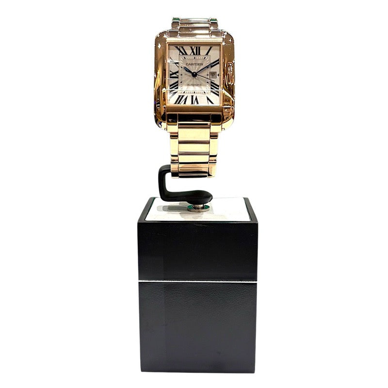 カルティエ Cartier タンク　アングレーズ　LM W5310003 K18ピンクゴールド レディース 腕時計