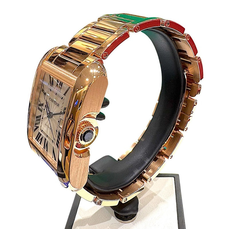 カルティエ Cartier タンク　アングレーズ　LM W5310003 K18ピンクゴールド レディース 腕時計