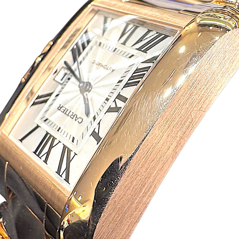 カルティエ Cartier タンク　アングレーズ　LM W5310003 K18ピンクゴールド レディース 腕時計