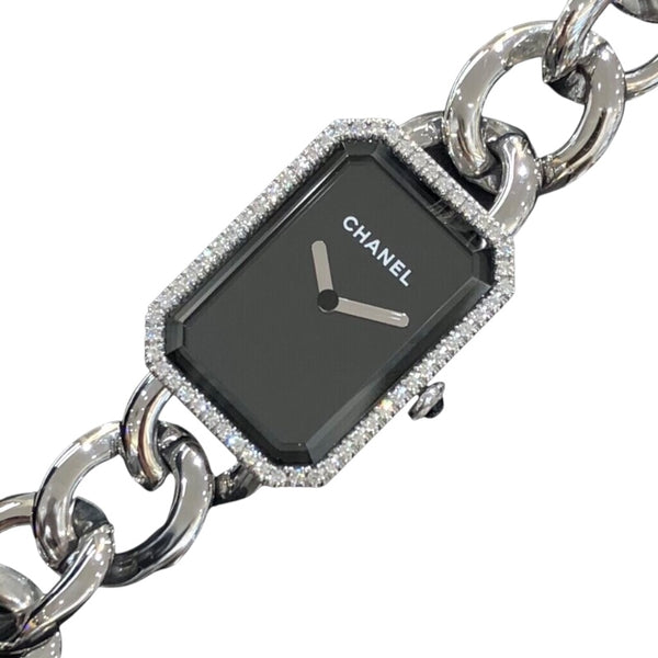 シャネル CHANEL プルミエール H3254 ブラック ステンレス クオーツ レディース 腕時計