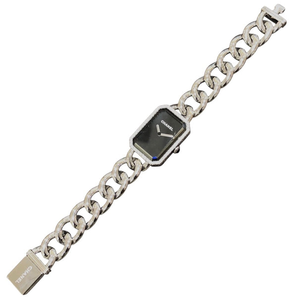 シャネル CHANEL プルミエール H3254 ブラック ステンレス クオーツ レディース 腕時計