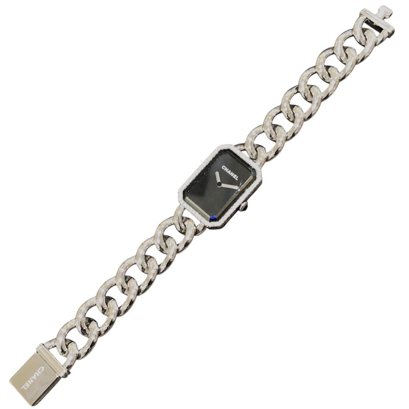 シャネル CHANEL プルミエール H3254 ブラック ステンレス クオーツ レディース 腕時計