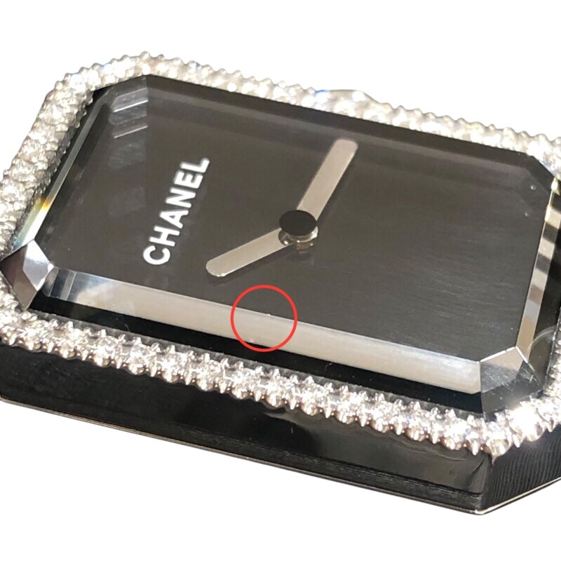 シャネル CHANEL プルミエール H3254 ブラック ステンレス クオーツ レディース 腕時計