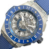 ウブロ HUBLOT ビッグバン ウニコ GMT チタニウム ブルー 471.NL.7112.RX チタニウム/ラバー メンズ 腕時計