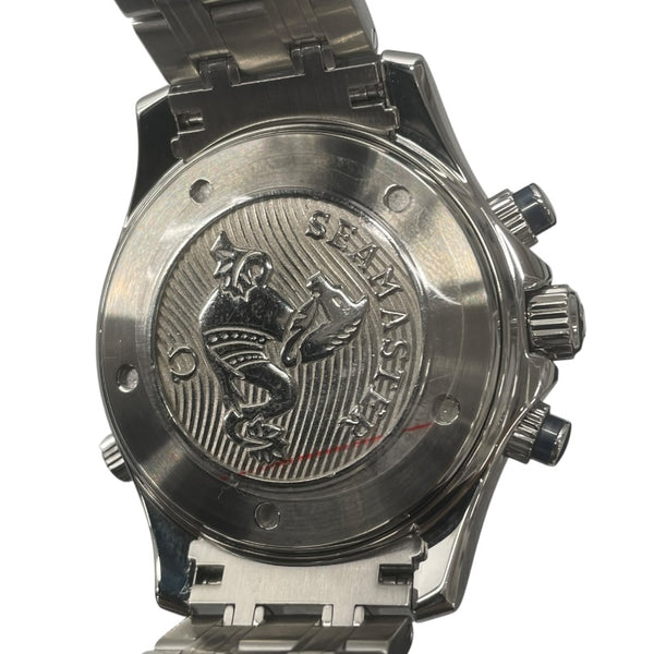 オメガ OMEGA シーマスターダイバー300M コーアクシャルGMT クロノグラフ 210.30.42.20.01.001 ブルー SS 自動巻き メンズ 腕時計