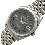ロレックス ROLEX デイトジャスト36 ランダムシリアル 126234 スレート K18WG/SS 自動巻き メンズ 腕時計