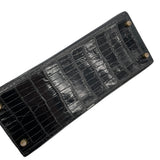 エルメス HERMES ケリー28　外縫い 〇V刻 ブラック　ゴールド金具 ポロサス レディース ショルダーバッグ