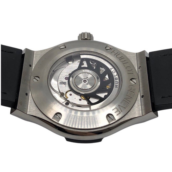 ウブロ HUBLOT クラシックフュージョン　チタニウム　オパリン 542.NX.2610.LR オパーリンシルバー チタン メンズ 腕時計