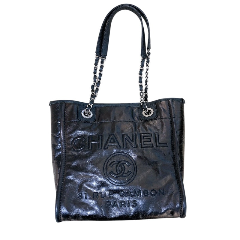 シャネル CHANEL ドーヴィルPM AA66939 エイジドカーフ/SV金具 レディース ショルダーバッグ