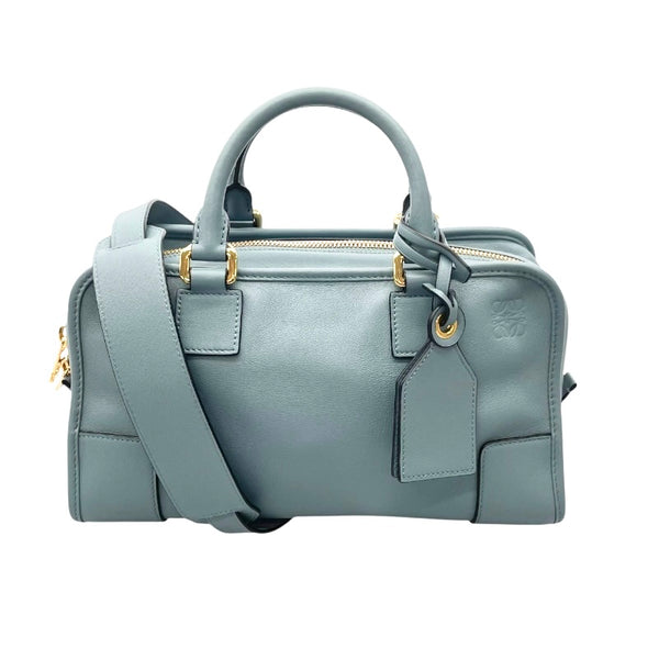 ロエベ LOEWE アマソナ 28 352.30.N03 ブルー カーフ レディース ショルダーバッグ