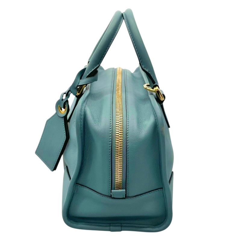ロエベ LOEWE アマソナ 28 352.30.N03 ブルー カーフ レディース ショルダーバッグ