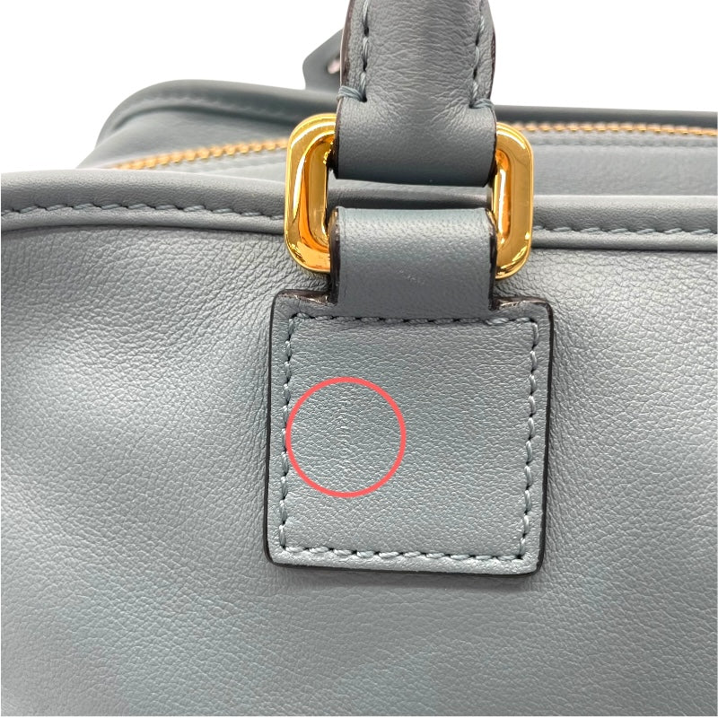 ロエベ LOEWE アマソナ 28 352.30.N03 ブルー カーフ レディース ショルダーバッグ