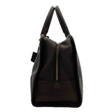 ロエベ LOEWE アマソナ36 ブラウン レザー レディース ハンドバッグ