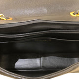 シャネル CHANEL ラージフラップチェーンショルダー GD金具 キャビア レディース ショルダーバッグ