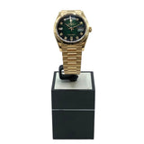 ロレックス ROLEX デイデイト36グリーンオングレ 128238A グリーン K18イエローゴールド G750YG ユニセックス 腕時計