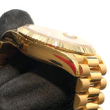 ロレックス ROLEX デイデイト36グリーンオングレ 128238A グリーン K18イエローゴールド G750YG ユニセックス 腕時計