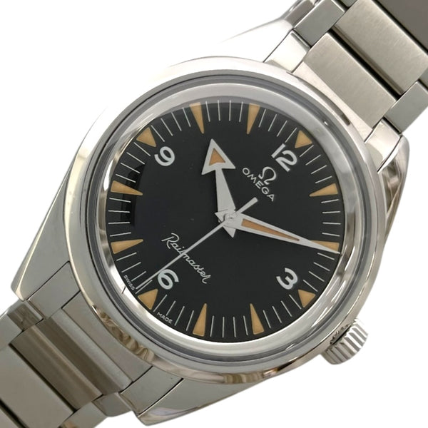 オメガ OMEGA シーマスター レイルマスター 1957 トリロジ― 220.10.38.20.01.002 ブラック SS 自動巻き メンズ 腕時計