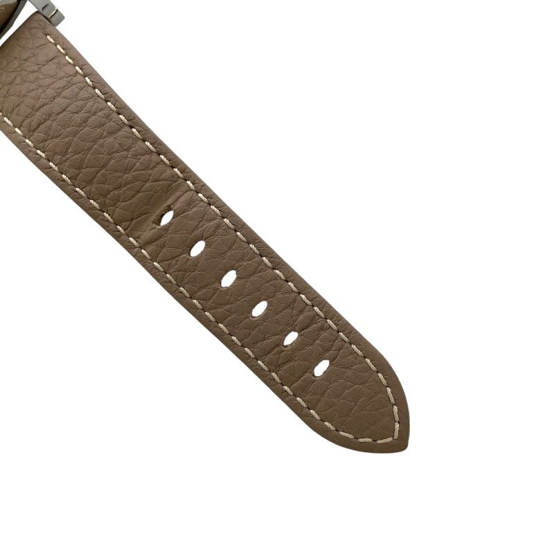 パネライ PANERAI ルミノール ドゥエ PAM01043 ホワイト SS/革ベルト 自動巻き ユニセックス 腕時計