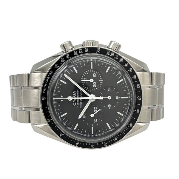 オメガ OMEGA スピードマスタームーンウォッチ プロフェッショナル コーアクシャル 310.30.42.50 ブラック SS メンズ 腕時計