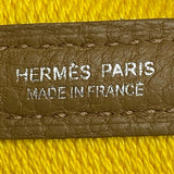 エルメス HERMES ガーデンパーティーTPM B刻 クリーム×ベージュマルファ シルバー金具 トワル/ネゴンダ レディース ハンドバッグ