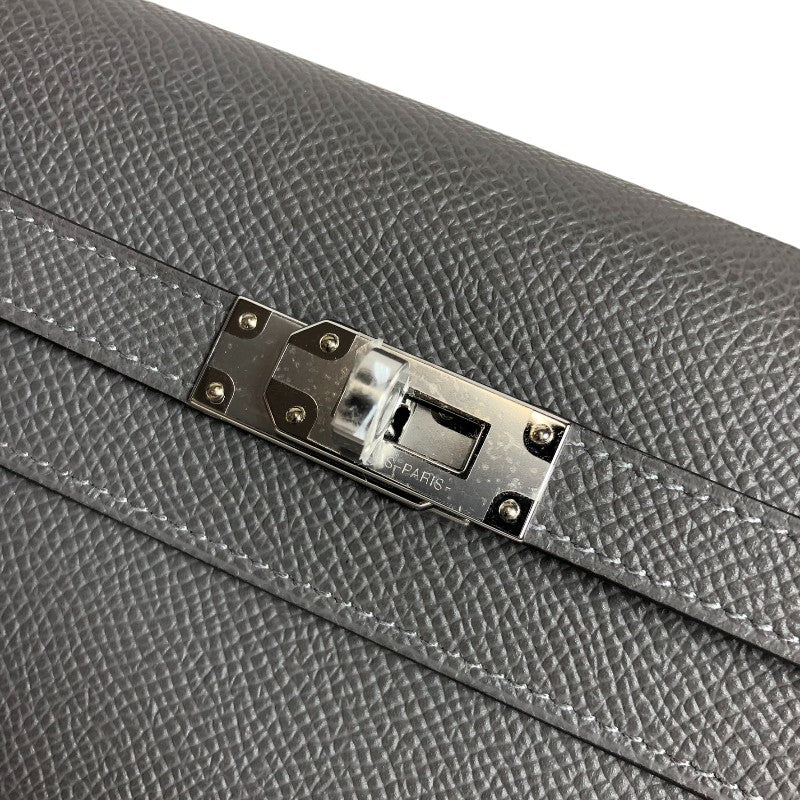 エルメス HERMES ケリートゥーゴー W刻印 グリメイヤー シルバー金具 ヴォーエプソン レディース ショルダーバッグ
