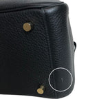 エルメス HERMES リンディ26 B刻 ブラック ゴールド金具 トリヨンクレマンス レディース ショルダーバッグ