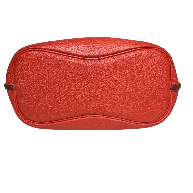 エルメス HERMES ソーケリー26 □Q刻 ルージュピヴォワンヌ シルバー金具 トゴ レディース ショルダーバッグ