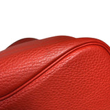 エルメス HERMES ソーケリー26 □Q刻 ルージュピヴォワンヌ シルバー金具 トゴ レディース ショルダーバッグ