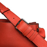 エルメス HERMES ソーケリー26 □Q刻 ルージュピヴォワンヌ シルバー金具 トゴ レディース ショルダーバッグ