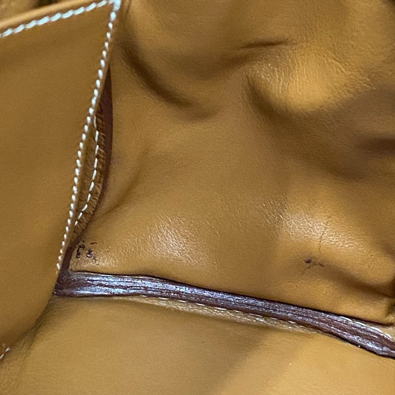 エルメス HERMES ケリー32 内縫い □B刻 ゴールド ゴールド金具 ガリバー レディース ハンドバッグ