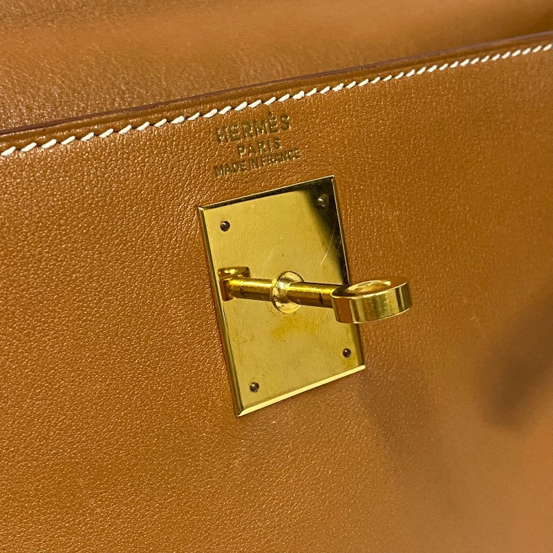 エルメス HERMES ケリー32 内縫い □B刻 ゴールド ゴールド金具 ガリバー レディース ハンドバッグ