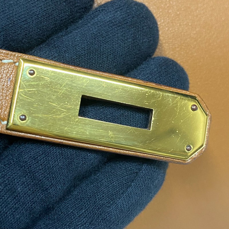 エルメス HERMES ケリー32 内縫い □B刻 ゴールド ゴールド金具 ガリバー レディース ハンドバッグ
