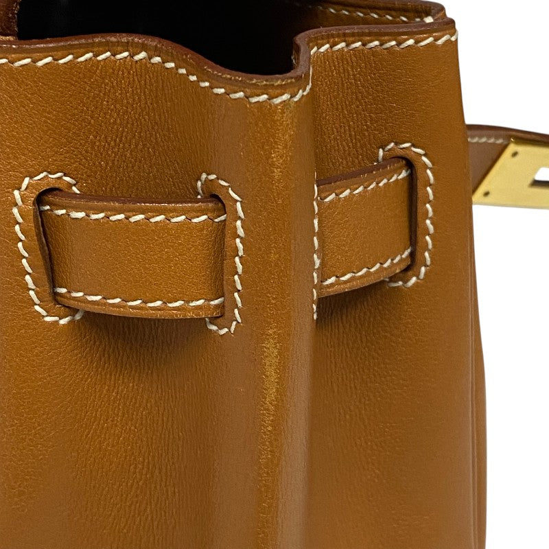 エルメス HERMES ケリー32 内縫い □B刻 ゴールド ゴールド金具 ガリバー レディース ハンドバッグ