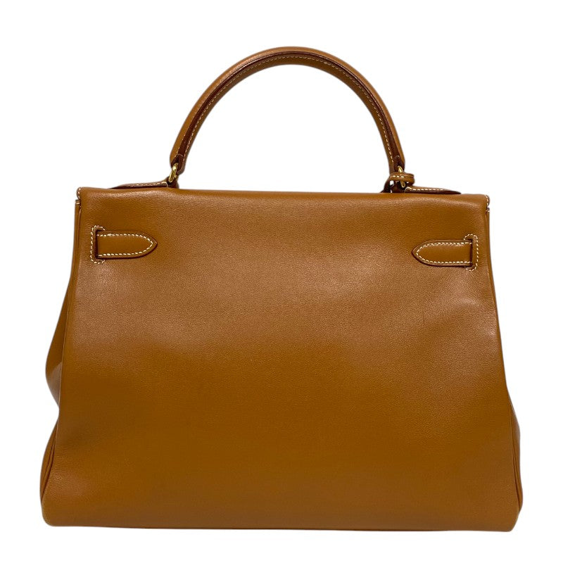 エルメス HERMES ケリー32 内縫い □B刻 ゴールド ゴールド金具 ガリバー レディース ハンドバッグ
