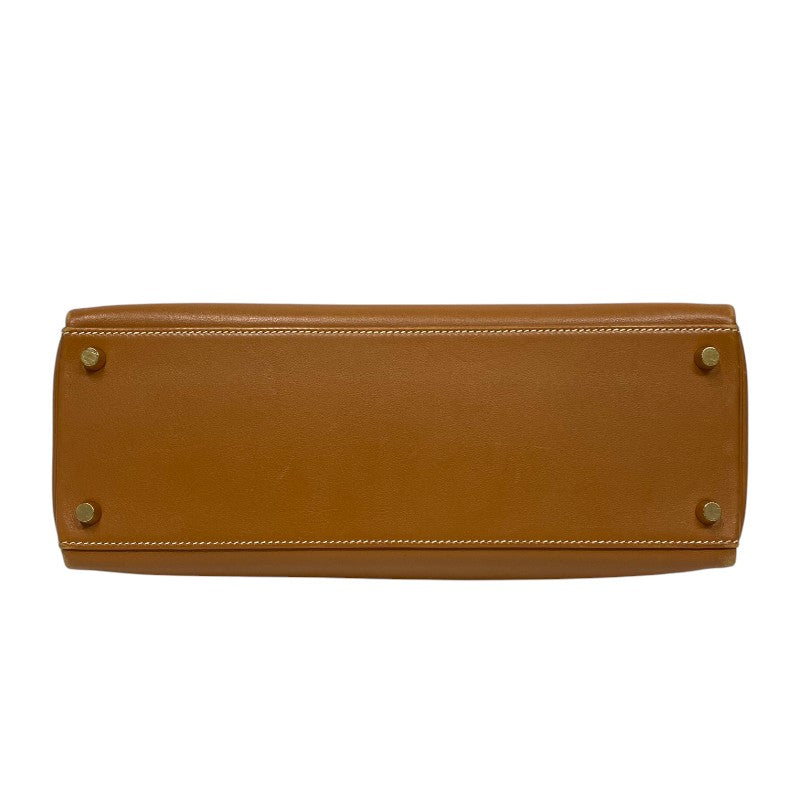 エルメス HERMES ケリー32 内縫い □B刻 ゴールド ゴールド金具 ガリバー レディース ハンドバッグ