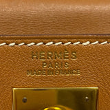 エルメス HERMES ケリー32 内縫い □B刻 ゴールド ゴールド金具 ガリバー レディース ハンドバッグ