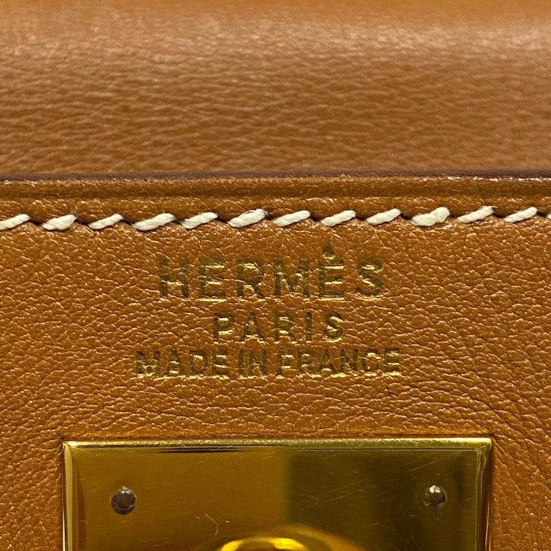 エルメス HERMES ケリー32 内縫い □B刻 ゴールド ゴールド金具 ガリバー レディース ハンドバッグ