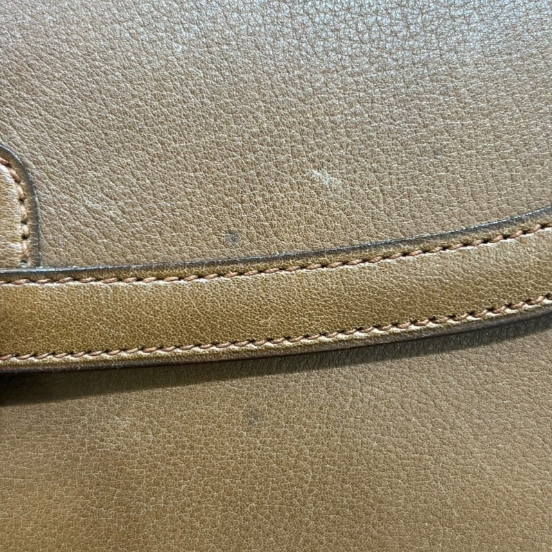 エルメス HERMES バルドゴルフ ○B刻印 ブラウン ゴールド金具