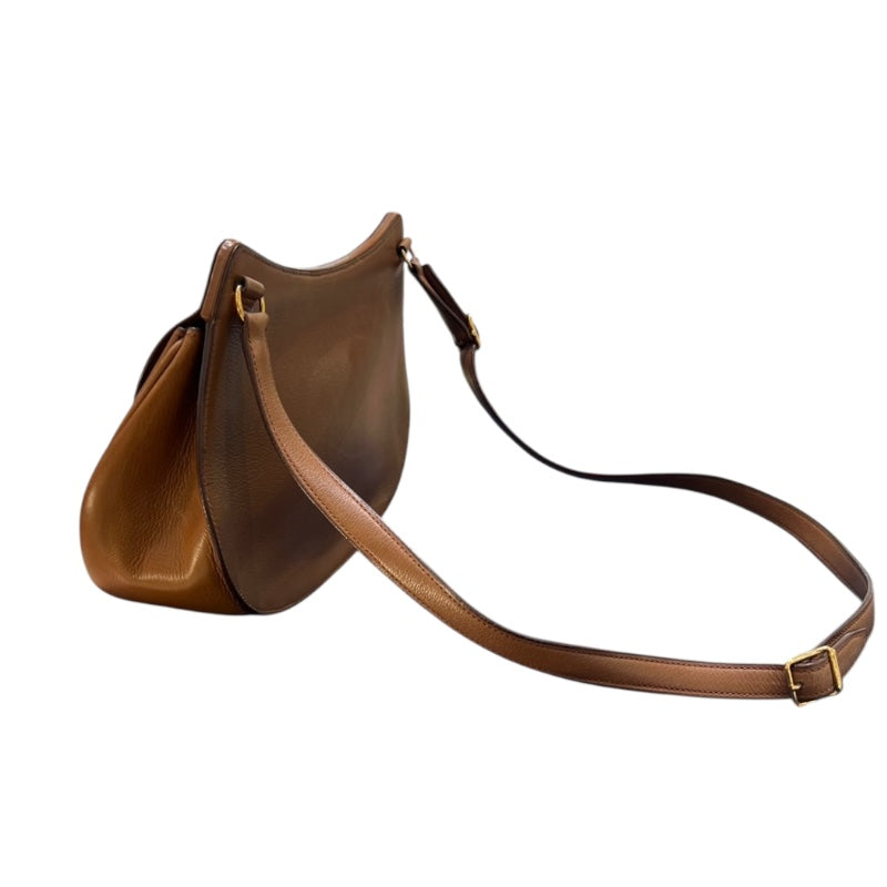 エルメス HERMES バルドゴルフ ○B刻印 ブラウン ゴールド金具