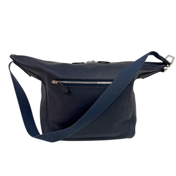 ゆず HERMES 美品 シティ バッグ ブルー A刻印 ゆず HERMES 美品 シティ バッグ ブルー A刻印