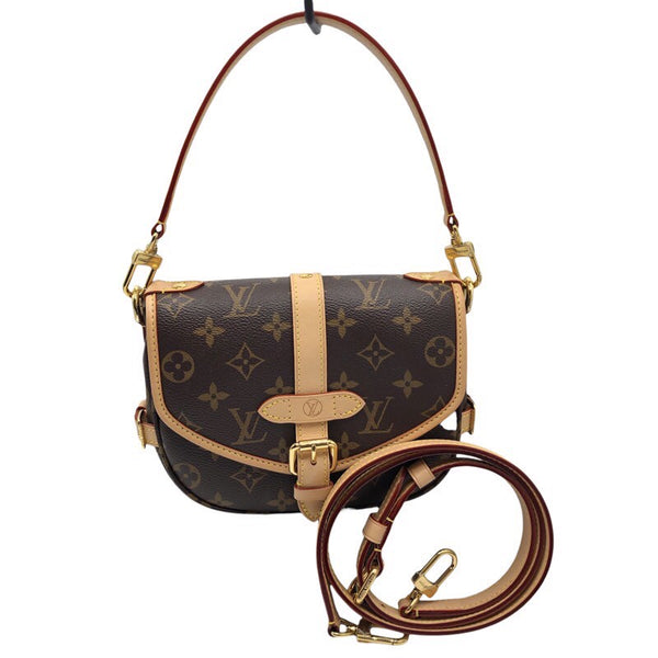 ルイ・ヴィトン LOUIS VUITTON ソミュールBB M46740 モノグラム レディース ショルダーバッグ