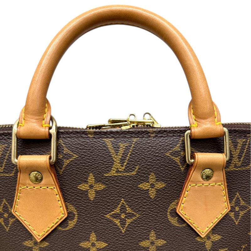 ルイ・ヴィトン LOUIS VUITTON アルマ モノグラム PVC レザー レディース ハンドバッグ