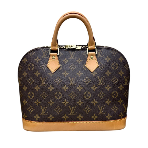 ルイ・ヴィトン LOUIS VUITTON アルマ モノグラム PVC レザー レディース ハンドバッグ