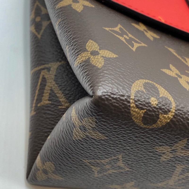 ルイ・ヴィトン LOUIS VUITTON ロッキーBB M44322 ブラウン/レッド モノグラム レディース ショルダーバッグ