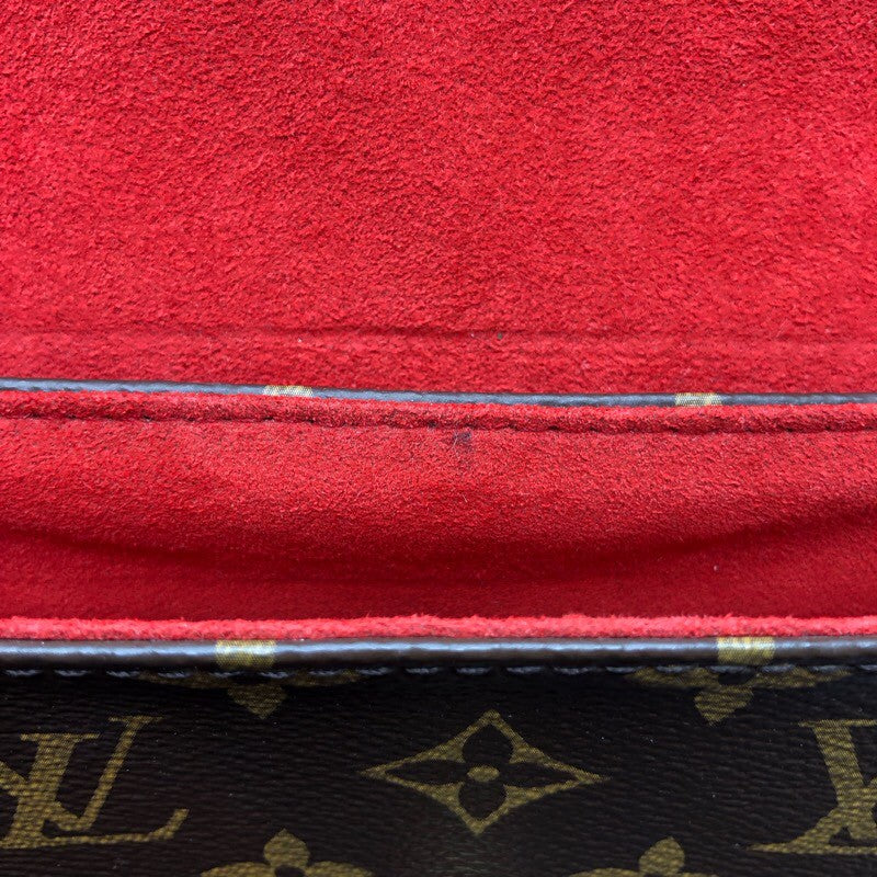 ルイ・ヴィトン LOUIS VUITTON ロッキーBB M44322 ブラウン/レッド モノグラム レディース ショルダーバッグ